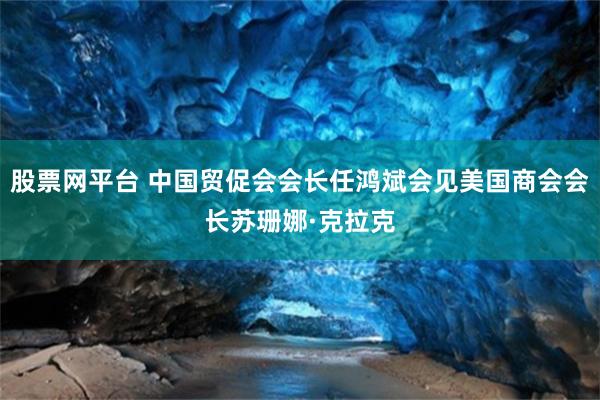 股票网平台 中国贸促会会长任鸿斌会见美国商会会长苏珊娜·克拉克