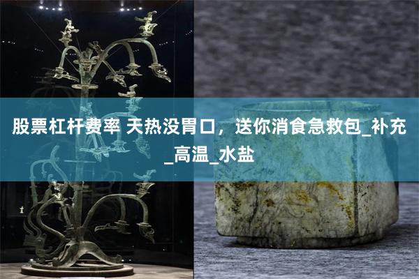 股票杠杆费率 天热没胃口，送你消食急救包_补充_高温_水盐